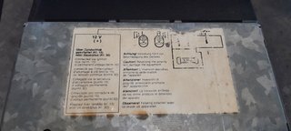 Auto Radio Cassette retro BLAUPUNKT BRISTOL 27