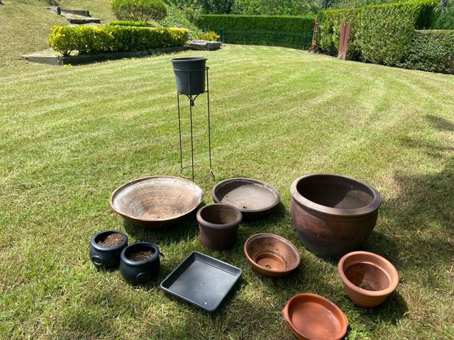 Set de maceteros de jardin 