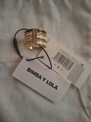 Anillo bimba y lola 