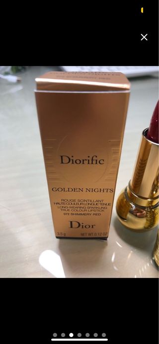 Barra de labios Dior Diorific golden nights