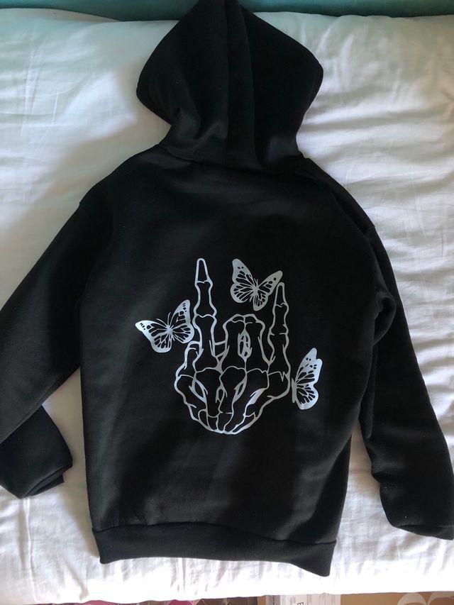 Sudadera negra