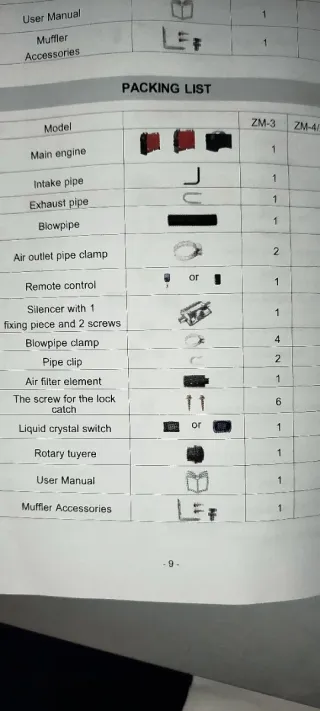 Calentador aire diésel