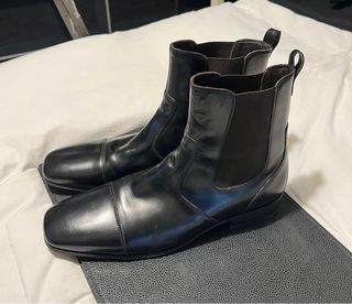 Botines marrones hombre chelsea Zara Collection