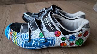 Scarpe Shimano customizzate n.43