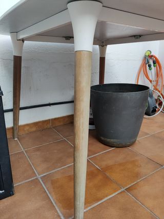 Mesa Exterior Blanca