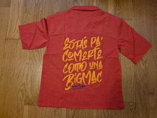 Camisa roja Mc Donalds