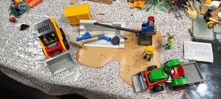 LOTE obra Playmobil 