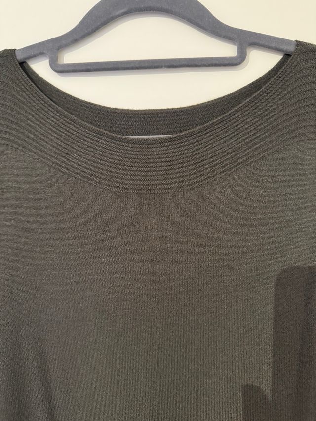 Jersey tipo poncho verde musgo L/XL