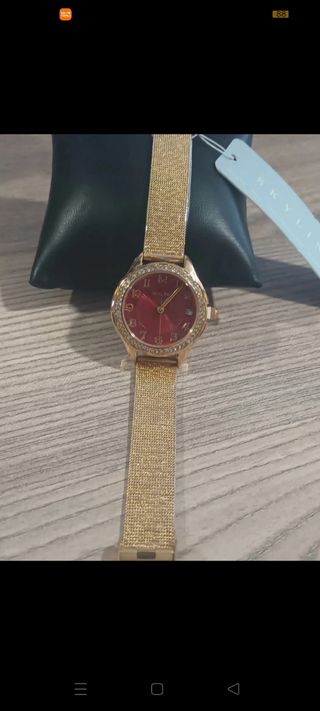 Reloj Skyline Rojo Fuego 