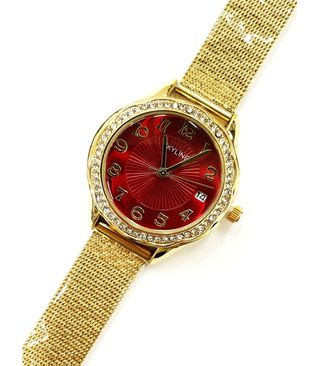 Reloj Skyline Rojo Fuego 