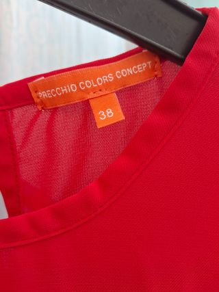 Blusa mujer T 38. Medidas en descripción 