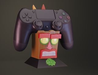 Soporte Mandos PS4, PS5, XBOX CRASH BANDICOOT
