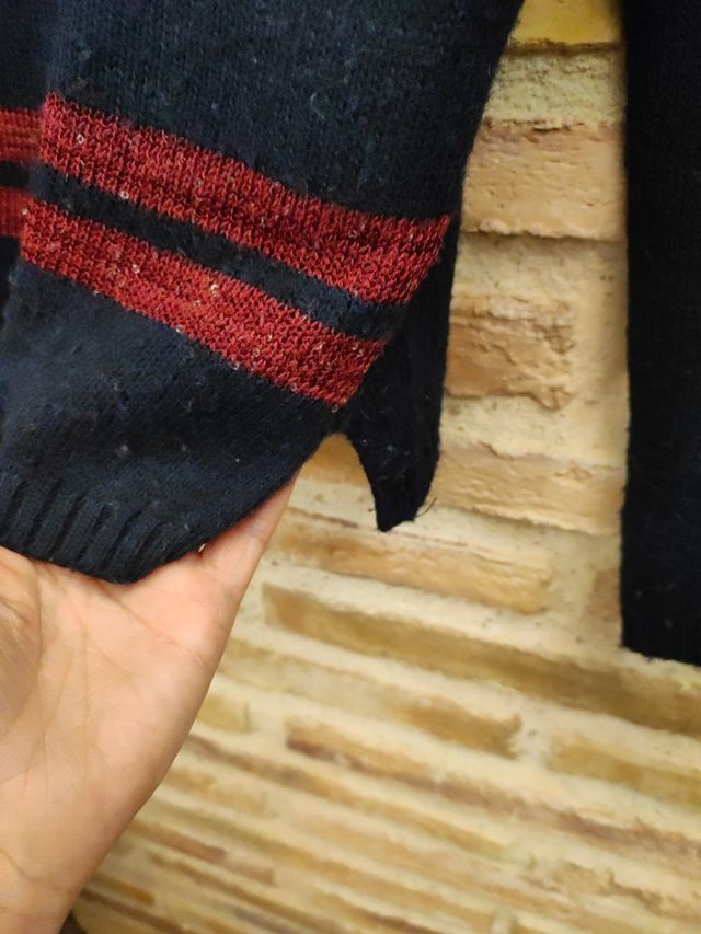 Jersey chica Benetton azul marino