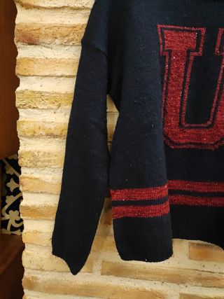 Jersey chica Benetton azul marino