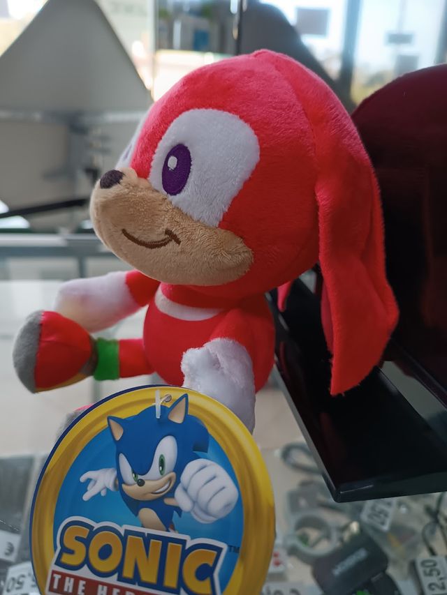 Peluche Sonic Cute Knuckles 22 cm