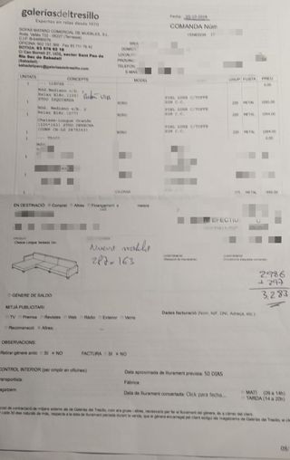 Sofa Chaisse Longue Grande Piel