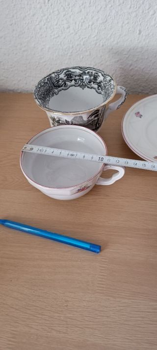 Tazón de la cartuja y otro antiguo