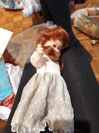 Muñeca Comunión "Cotorrita" años 60