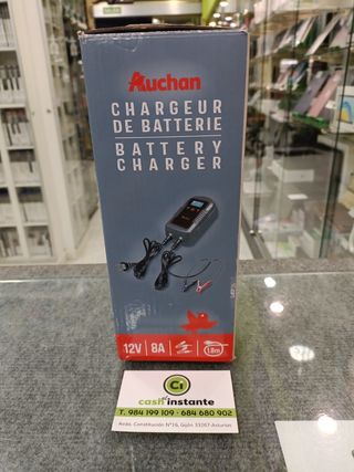 CARGADOR DE BATERIA AUCHAN 12V 8A 18M