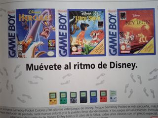REVISTA TOP DISNEY, SPICE GIRLS, NINTENDO...