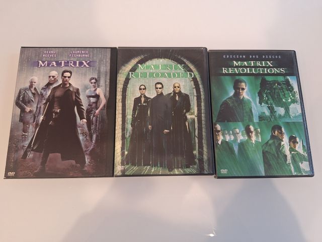 DVD Matrix Trilogía
