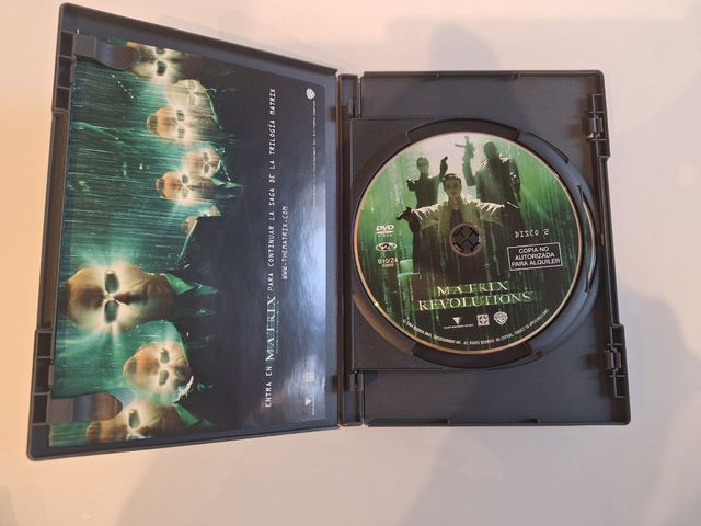 DVD Matrix Trilogía