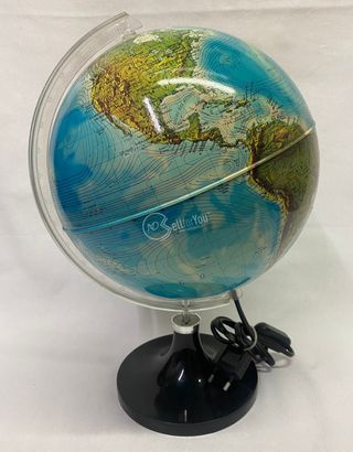 Mappamondo globo luminoso  36 cm