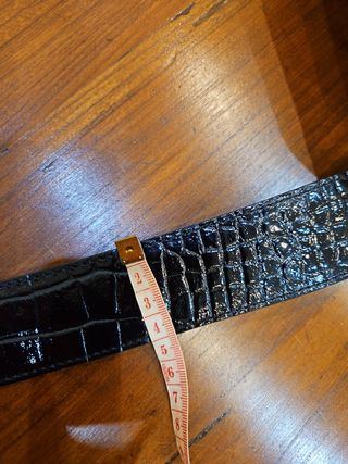Cintura nera vernice Celyn b Elisabetta Franchi