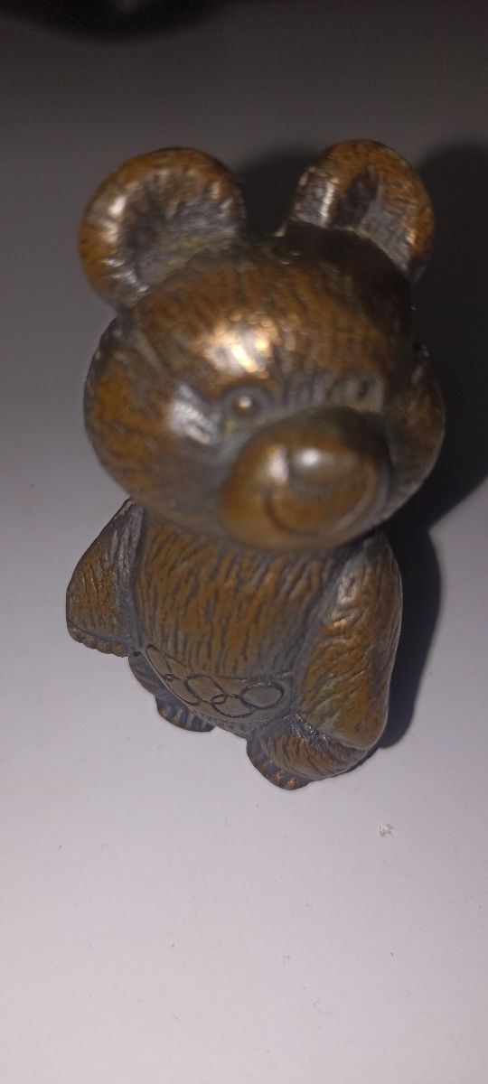 OLYMPIADAS MOSCU MISHA METAL COBRE PLAYME SACAPUNT