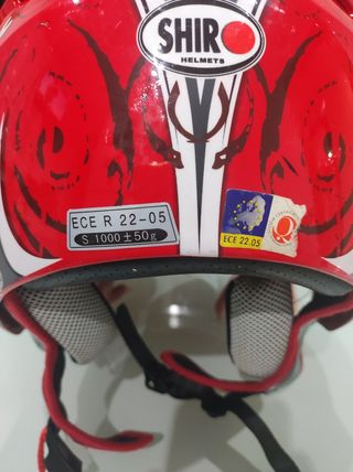 Casco de moto Shiro Maui