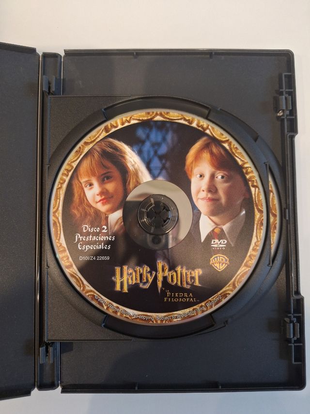 DVD Harry Potter y la piedra filosofal