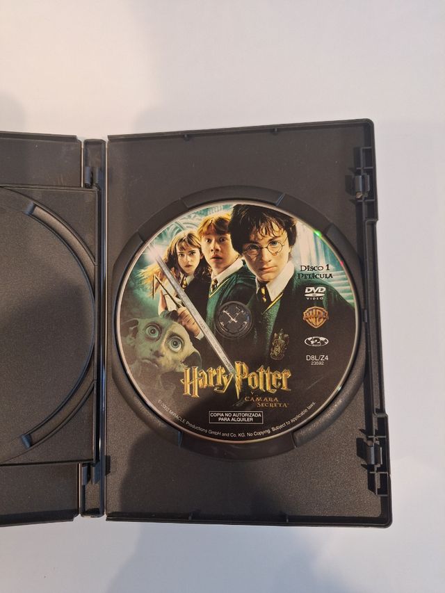 DVD Harry Potter y la cámara secreta