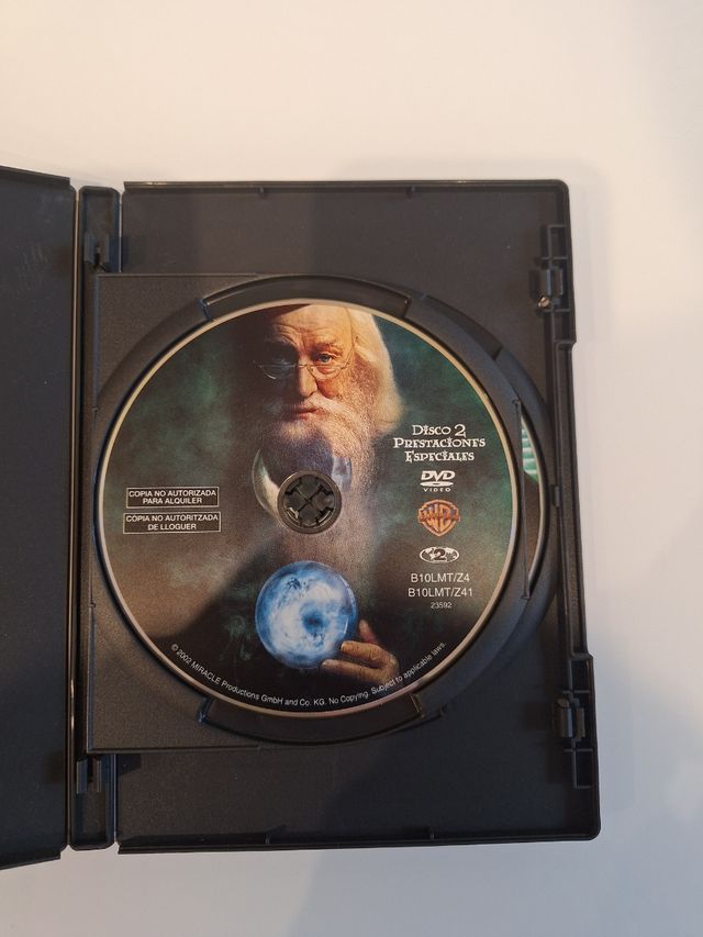 DVD Harry Potter y la cámara secreta