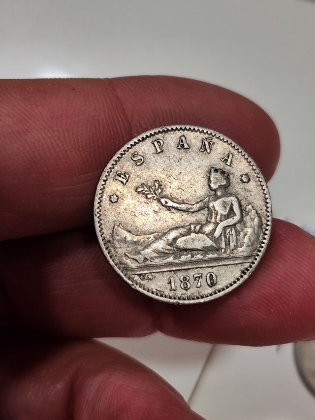 Colección 20 monedas 1 peseta plata