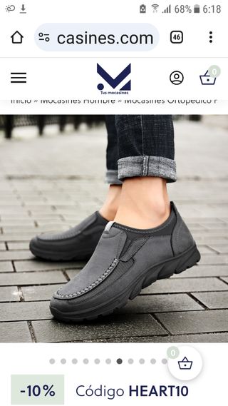 Mocasines hombre talla 40