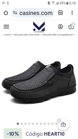 Mocasines hombre talla 40