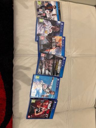 Ps4 con juegos mando y airiculares