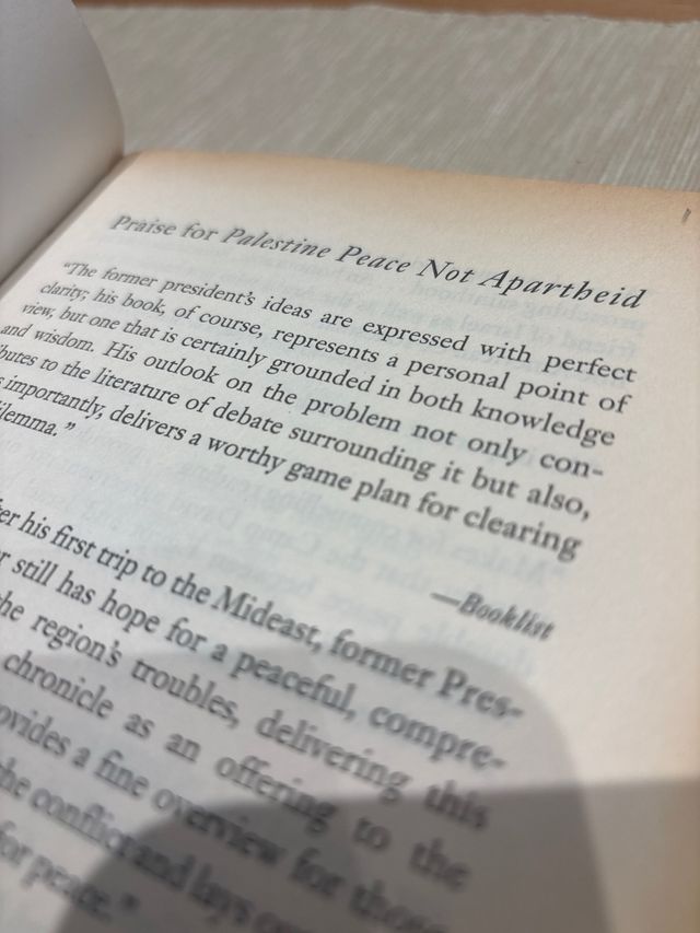 Palestine: Peace Not Apartheid