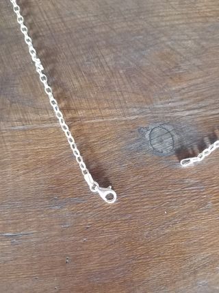 Collar plata de ley de 70cm