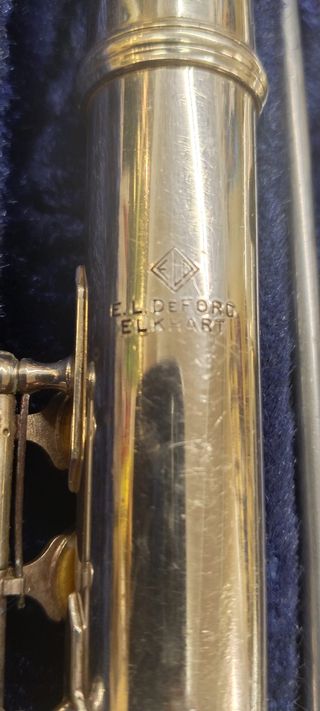Flauta transversal E.L. Elkhart de Ford