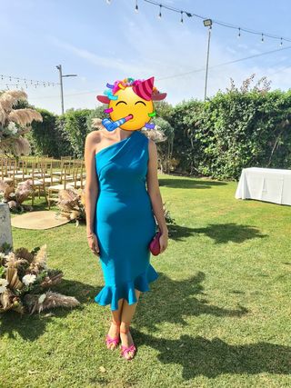 Vestido midi de fiesta