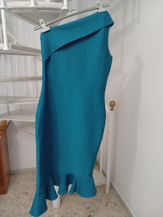 Vestido midi de fiesta