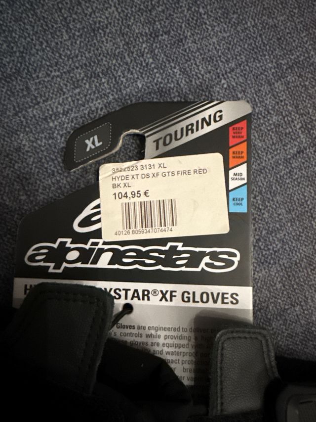 Alpinestars HYDE XT DRYSTAR XF GLOVES XL