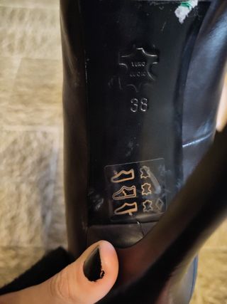 Tacones de cuero Luciano Barachini
