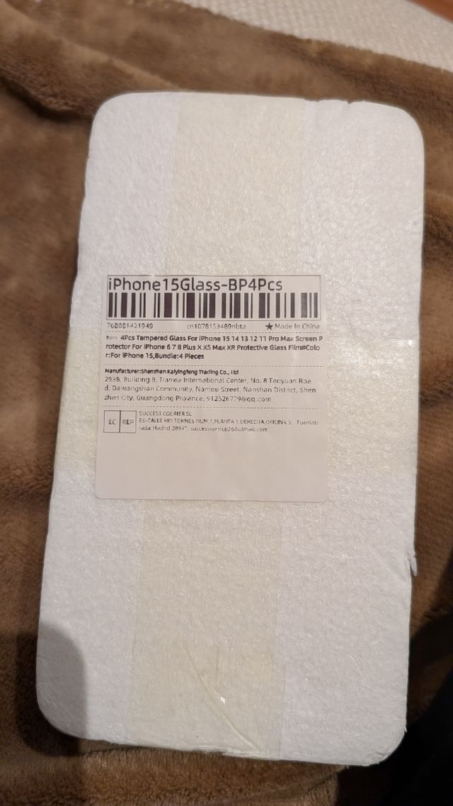 Protector pantalla iphone