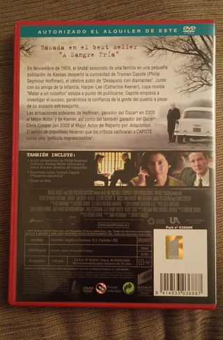 Truman Capote DVD 