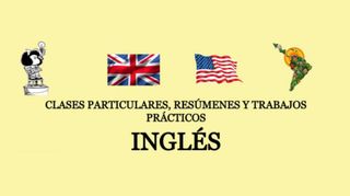 CLASES PARTICULARES DE INGLÉS