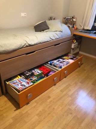 Cama nido compacta 203x101x90cm