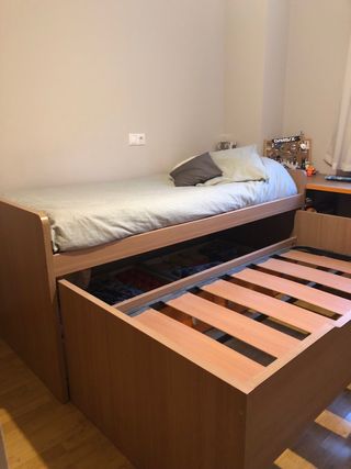 Cama nido compacta 203x101x90cm