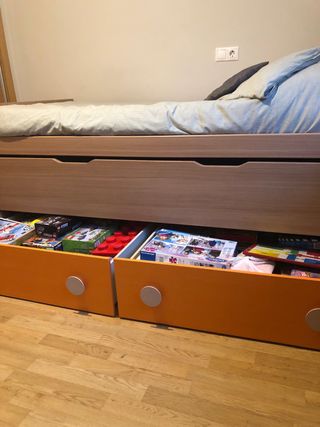 Cama nido compacta 203x101x90cm